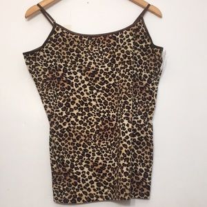 Ambiance Apparel Leopard Cami